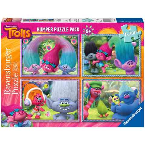 Trollok 4x100db-os puzzle szett - Ravensburger vásárlás a Játékshopban