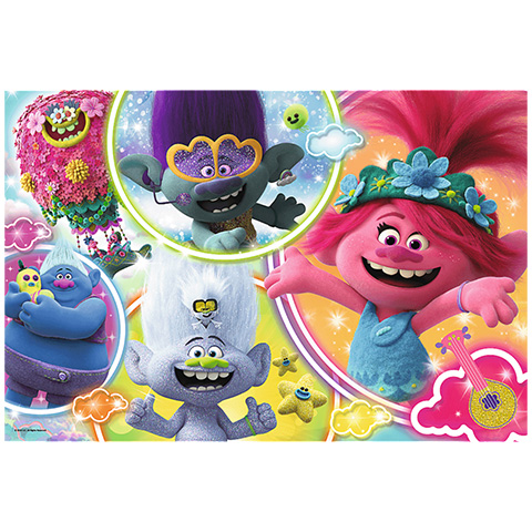 Trollok a világ körül 24db-os Maxi puzzle - Trefl vásárlás a Játékshopban