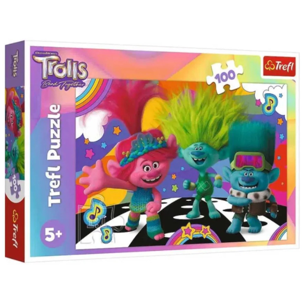 Trollok Együtt a banda 100db-os puzzle - Trefl vásárlás a Játékshopban