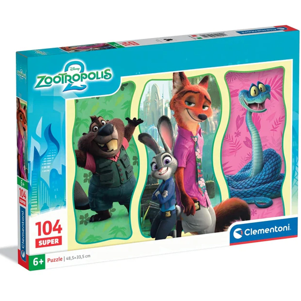 Zootropolis 2 104 db-os puzzle - Clementoni