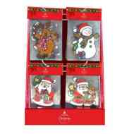 Karácsonyi ablakmatrica többféle változatban 12x15cm