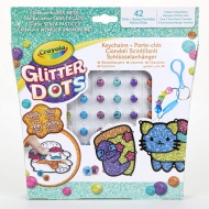 Crayola: Glitteres Dekorgyöngyök - kreatív kulcstartó szett