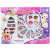 Beads Series: Ékszerkészítő szett 200+ színes gyönggyel és hajpánttal