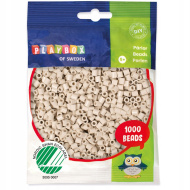 PlayBox: 5mm-es MIDI vasalható 1000db-os gyöngy világos barna színben