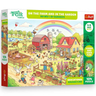 Treflik A farmon és a kertben oktató jellegű 104db-os puzzle - Trefl