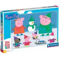 Peppa malac 104db-os maxi supercolor puzzle - Clementoni