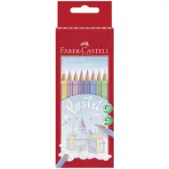 Faber-Castell: Pasztell színes ceruza 10db-os szett