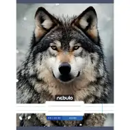 Nebulo: Farkas mintás vonalas füzet 81-32 A/4