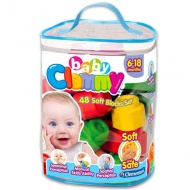 Clemmy puha építőkocka szett 48 db-os - Clementoni