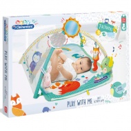 Clemmy bébi játszószőnyeg készségfejlesztő kiegészítőkkel - Clementoni