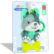Baby kutyás plüss csörgő rágókával - Clementoni