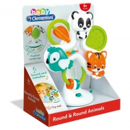 Baby vidám állatok körhinta funkcióval - Clementoni
