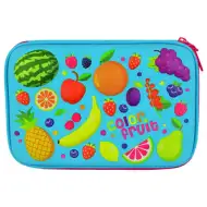 Bambino: Gyümölcsös 3D-s kihajtható tolltartó 22x5x15cm