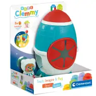 Clemmy készségfejlesztő szenzoros rakéta 24cm - Clementoni