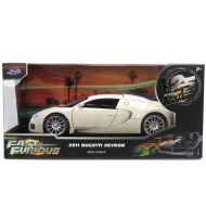 Halálos iramban: 2011 Bugatti Veyron fém autómodell 1/24 - Jada Toys