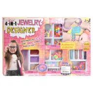 Style Me Up! Kreatív barátság karkötő és nyaklánc készítő szett színes gyöngyökkel és kiegészítőkkel