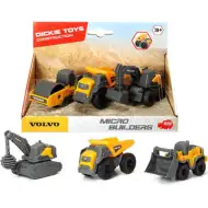 Volvo munkagépek 3db-os szett kétféle változatban - Dickie Toys