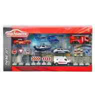 Majorette: S.O.S. hatósági játékszett kisautókkal - Simba Toys