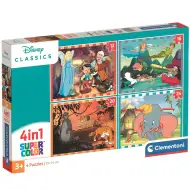 Disney klasszikusok 4 az 1-ben Supercolor puzzle - Clementoni