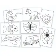 PlayBox: Színezhető varrókártya szett 48db-os