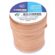 PlayBox: Natúr bőr szalag 22,5mx2mm