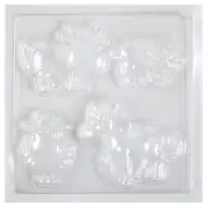 PlayBox: A farm állatai gipszkiöntő forma 17x17cm