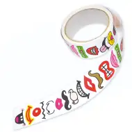 PlayBox: Vicces orrok és szájak matrica szett tekercsen