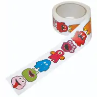 PlayBox: Szörnyecskés matrica tekercs 450 db-os