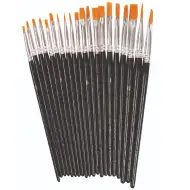 PlayBox: Lapos fejű ecset szett 20db-os