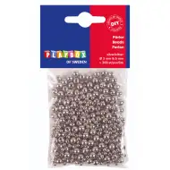 PlayBox: Ezüst kerek gyöngy szett 300 db-os