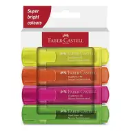 Faber-Castell: 1546 Neon fluorescent 4 db-os szövegkiemelő filctoll szett