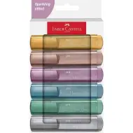 Faber-Castell: 1546 Metál 6 db-os szövegkiemelő filctoll szett