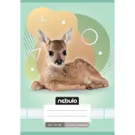 Nebulo: Tűzött 3. osztályos vonalas füzet A5-ös 12-32 Állatos - Őzikés