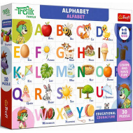 Treflik Ábécé oktató jellegű 30db-os puzzle - Trefl