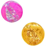 Bestway: Glitterrel töltött strandlabda kétféle változatban 41cm