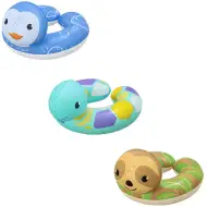 Bestway: Mókás állatok úszógumi többféle változatban 50cm