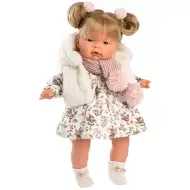 Llorens: Joelle 38cm-es síró baba tündéres ruhában