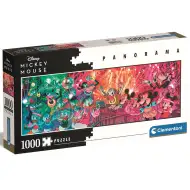 Disney kalsszikusok - Mickey egér disco 1000db-os panoráma puzzle - Clementoni