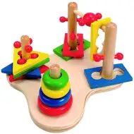 3D készségfejlesztő fajáték 