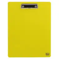 Spirit: Citromsárga csíptetős felírótábla A4-es méretben