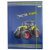 Spirit: Taktoros kék gumis mappa A4