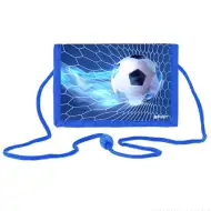 Spirit: Football kék tépőzáras pénztárca 12,5x8,5cm