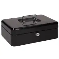 Spirit: Fekete kis méretű zárható pénzkazetta - CB320