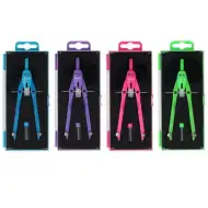 Spirit: College színes körző szett dobozban többféle változatban 1db