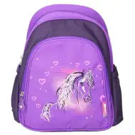 Spirit: Lovas lekerekített iskolatáska, hátizsák 24x13x31cm