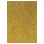 Spirit: Csillámos dekorációs habszivacs lap arany színben A/4 1db