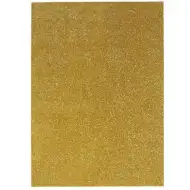 Spirit: Öntapadós csillámos dekorációs habszivacs lap arany színben A/4 1db