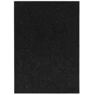 Spirit: Öntapadós csillámos dekorációs habszivacs lap fekete színben A/4 1db