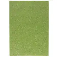 Spirit: Öntapadós csillámos dekorációs habszivacs lap világoszöld színben A/4 1db