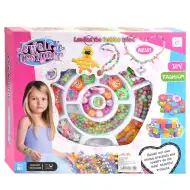 Jewelry Designer: DIY ékszer és kulcstartó készítő szett 200+ színes gyönggyel